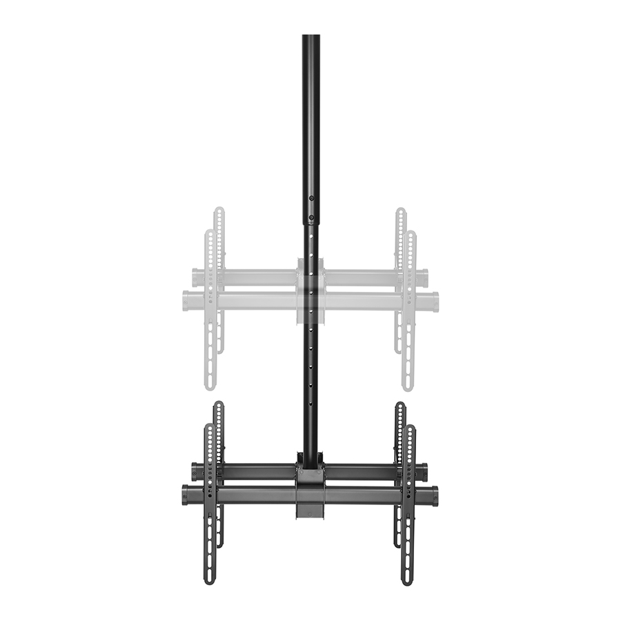 Ceiling Articulating Tv Mount Dual 40 70 Sho 3910 Stell